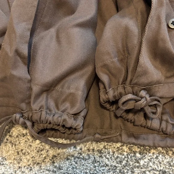 Brown Button-Up Jacket - Picture 5 of 8